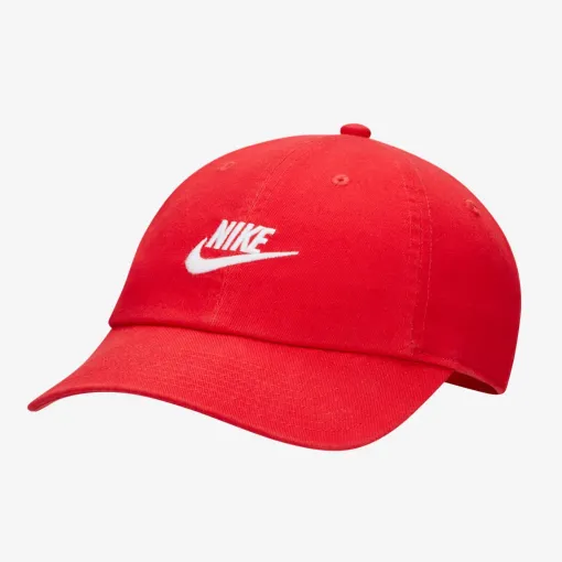 Nike Futura Cap – University Red with White Logo